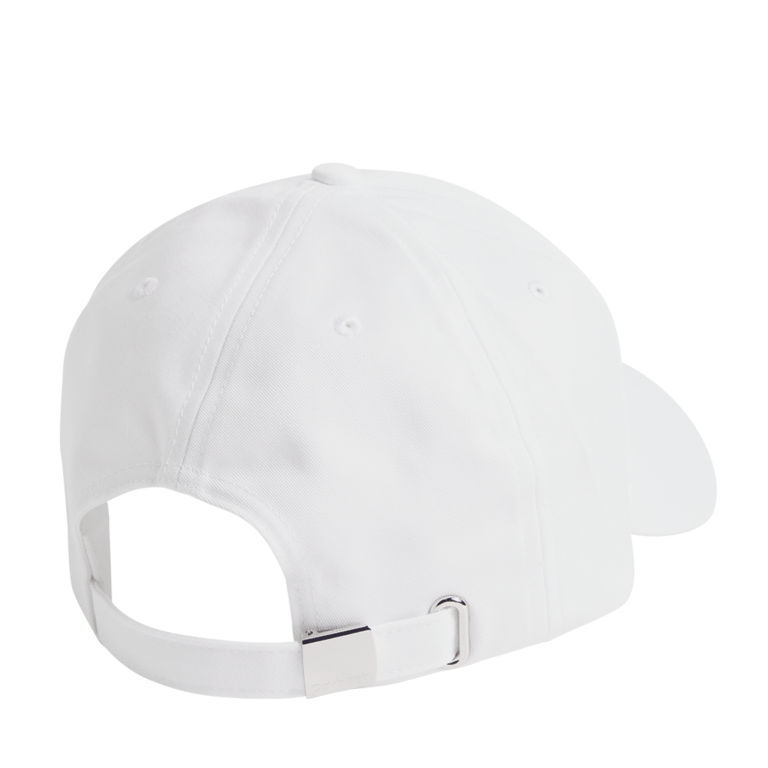 Șapcă Calvin Klein albă din bumbac organic 3107BSAP1296A
