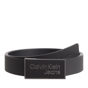 Curea bărbați Calvin Klein neagră din piele 3105BCU0161N