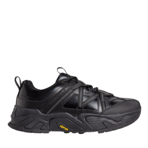 Pantofi sport bărbați CK Calvin Klein negri din piele și textil 2376BPS0717N