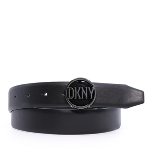 Curea femei DKNY neagră din piele 2554DCU30730N