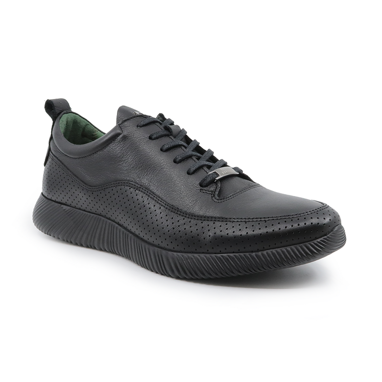 Pantofi bărbați Enzo Bertini negru din piele 3203BP15086N