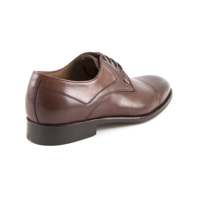 Pantofi barbati Enzo Bertini maro din piele 3688BP97871M