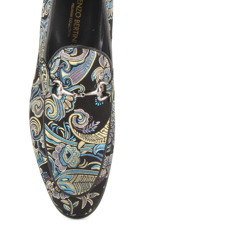 Pantofi barbati Enzo Bertini multicolor din piele 3688BP42614BL