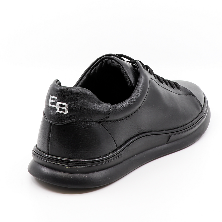 Pantofi barbati Enzo Bertini negri din piele  3682BP4750N