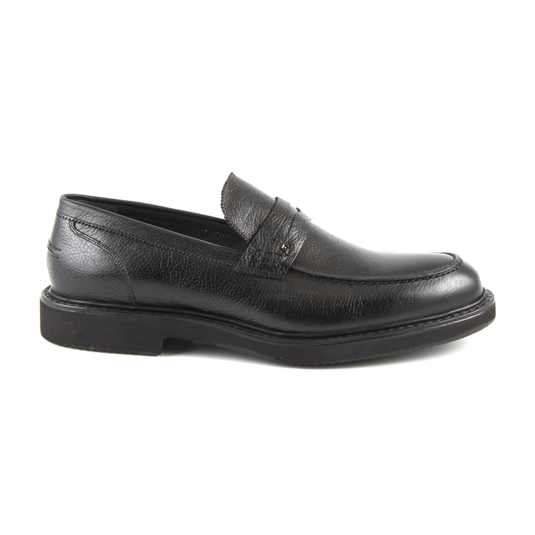 Pantofi barbati Enzo Bertini negri din piele 3688BP05004N
