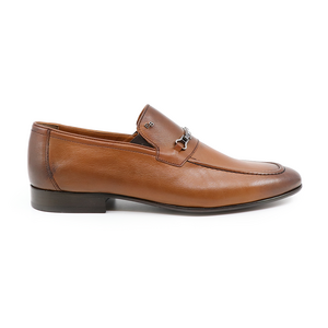 Pantofi loafers bărbați Enzo Bertini maro cognac din piele 3383BP4900CO