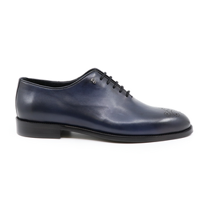Pantofi oxford bărbați Enzo Bertini bleumarin din piele 3385bp2475bl