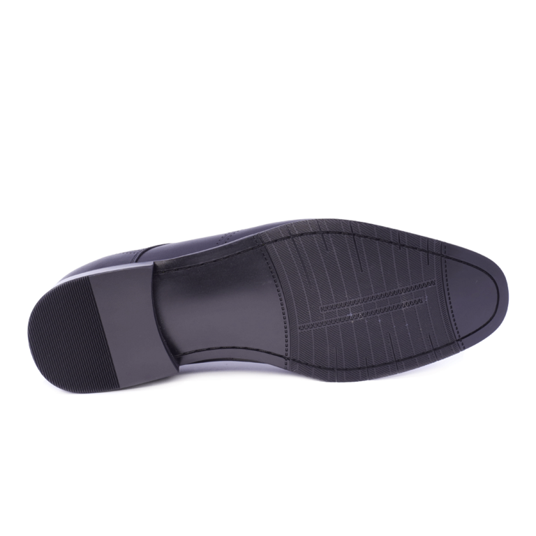 Pantofi oxford bărbați Enzo Bertini negri  din piele 1646BP221747N