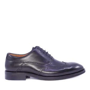 Pantofi oxford bărbați Enzo Bertini negri  din piele 1646BP222126N