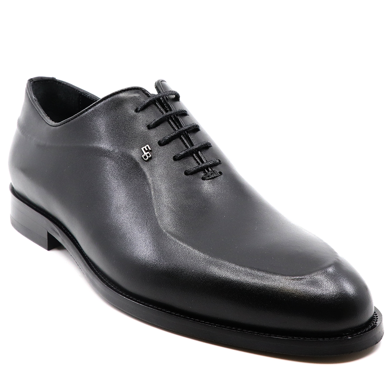 Pantofi oxford bărbați  Enzo Bertini negri din piele 3382BP2435N