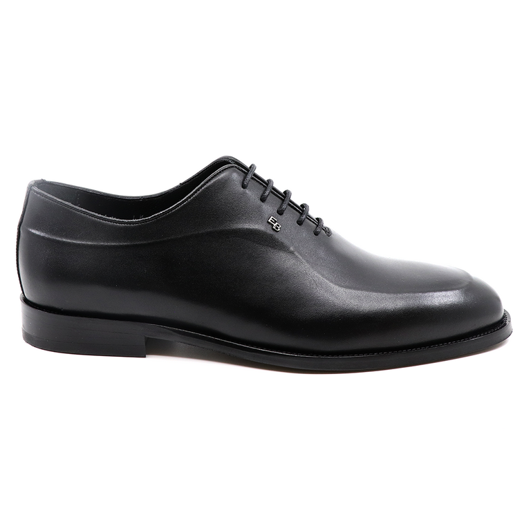 Pantofi oxford bărbați  Enzo Bertini negri din piele 3382BP2435N
