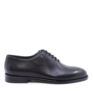 Pantofi oxford bărbați Enzo Bertini negri din piele 3385BP2475N