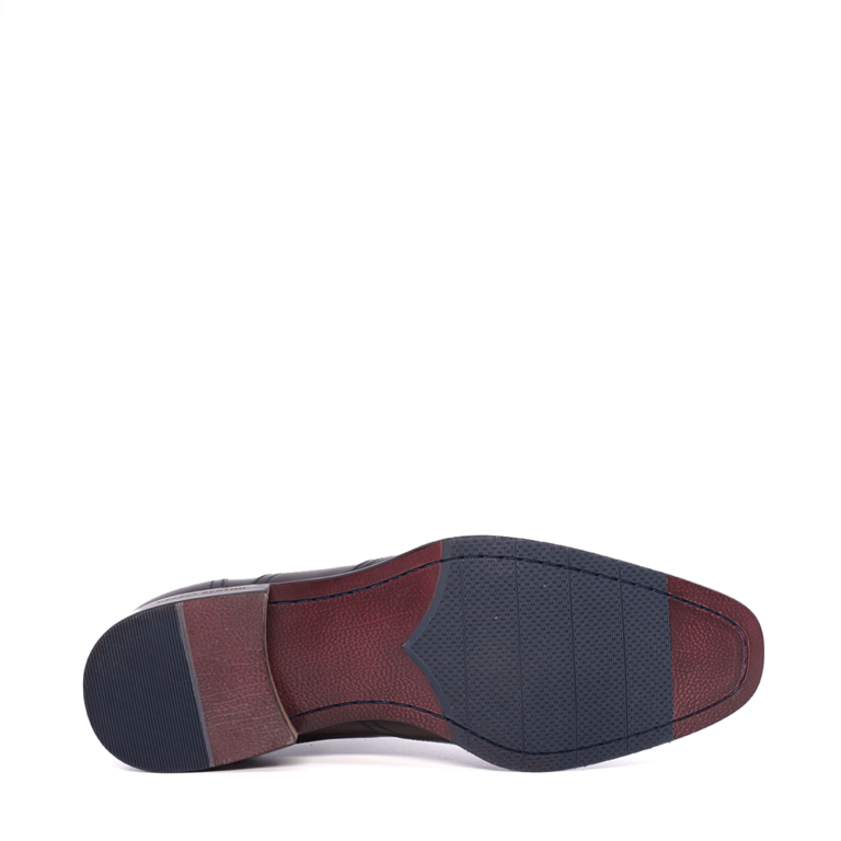 Pantofi oxford bărbați Enzo Bertini Premium Collection maro din piele naturală 1647BP2277M