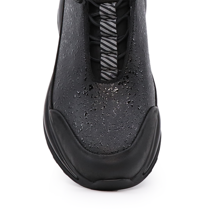 Pantofi sport bărbați Enzo Bertini negri din piele 3204bp16101n