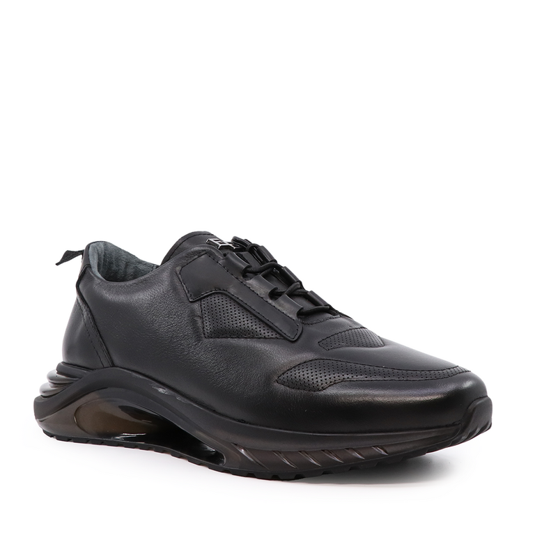 Pantofi sport bărbați Enzo Bertini negri din piele 3204bp16216n