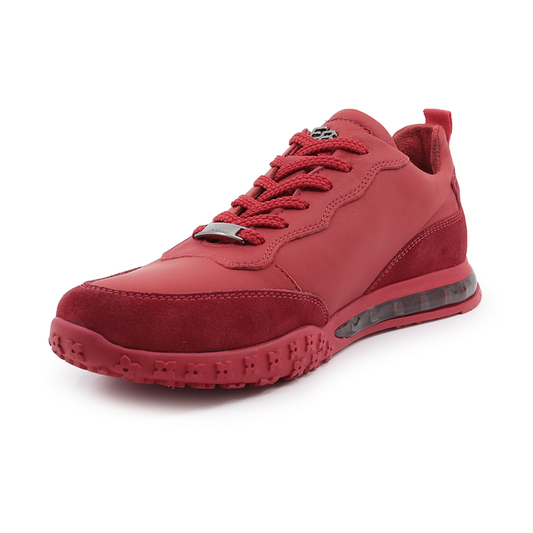 Sneakers bărbați Enzo Bertini roșii din piele 3203BP15160R