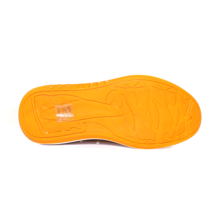 Pantofi sport femei Enzo Bertini galbeni din piele cu perforații 1731DPF21378G