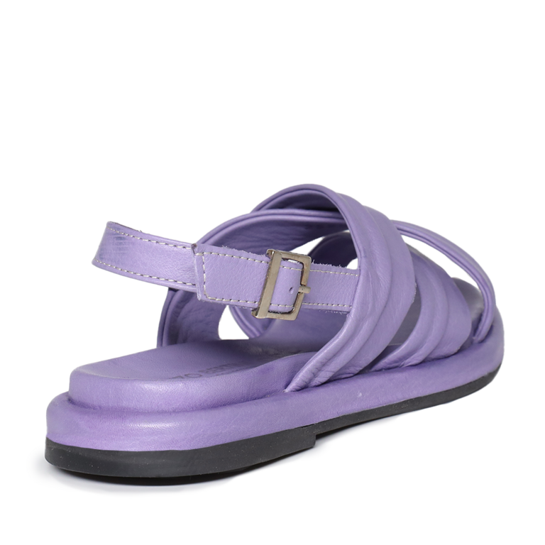 Sandale femei Enzo Bertini lila din piele 2595DS1202LI