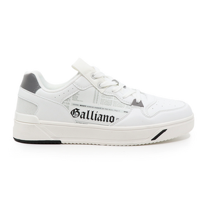 Pantofi bărbați JOHN GALLIANO albi din piele 3503BP14661A 