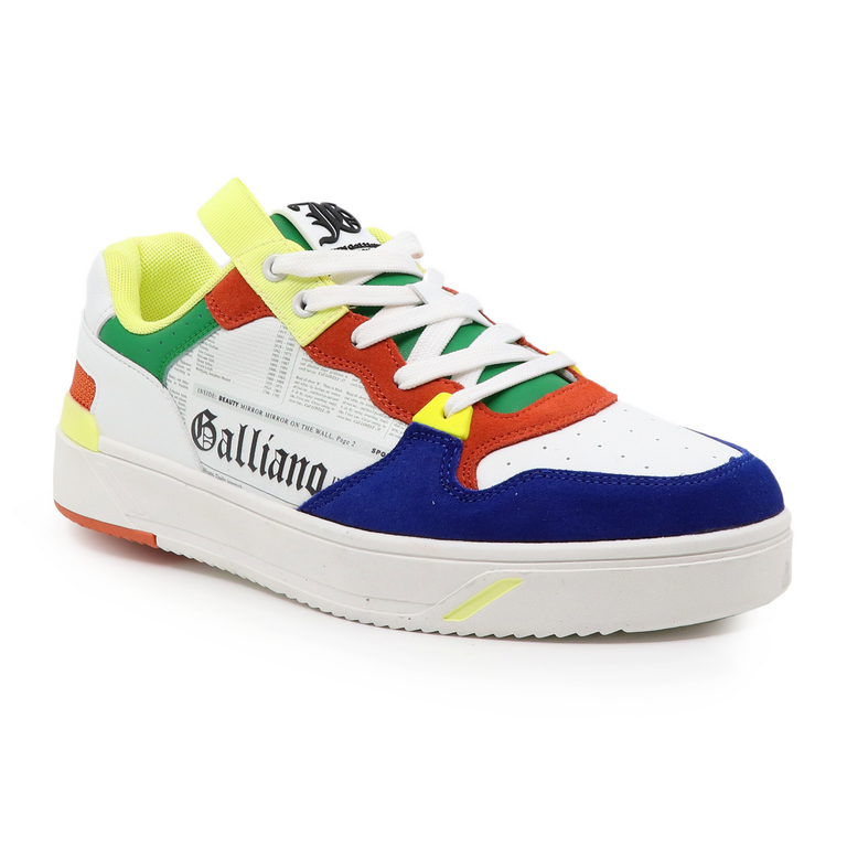 Pantofi bărbați JOHN GALLIANO multicolori din piele 3503BP14661MU