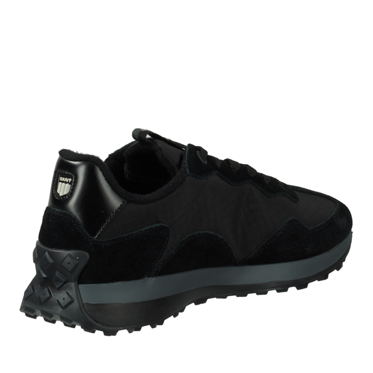 Sneakers bărbați Gant Ketoon negri din piele și textil 1745BP633882N