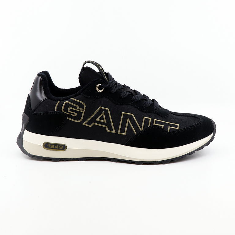 Pantofi sport bărbați Gant negri din piele 1742BPS637075N 
