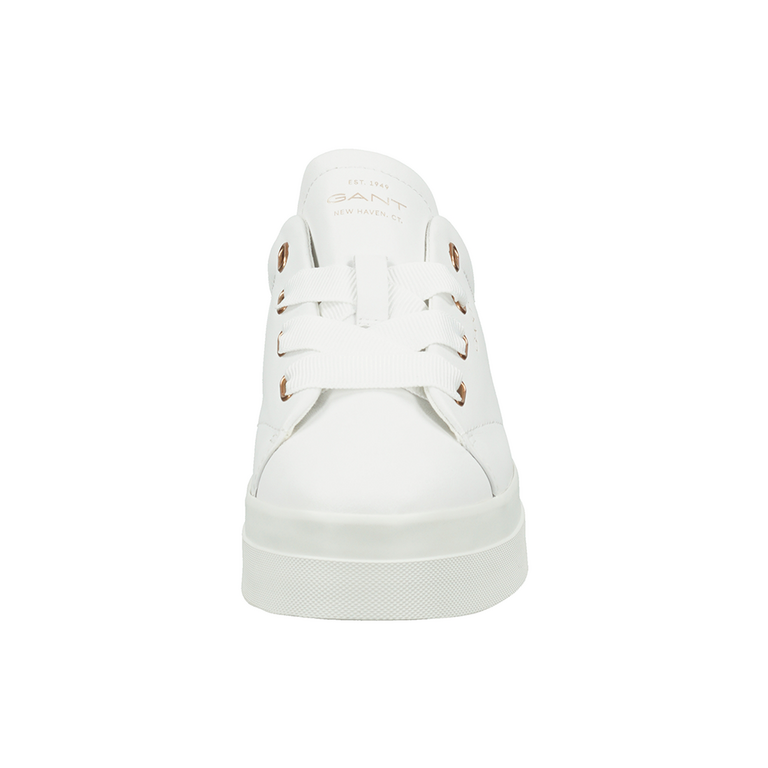 Pantofi femei Gant albi din piele 1743DP531666A