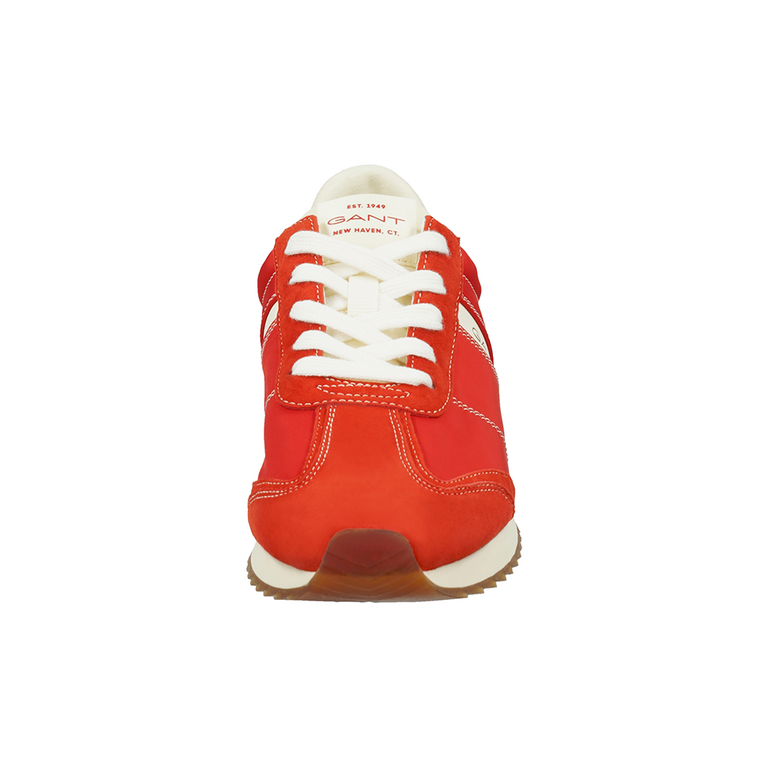 Pantofi femei Gant roșii din piele întoarsă 1743DP537670VR