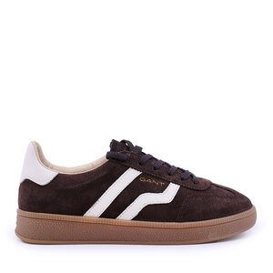 Sneakers femei Gant linia Cuzima maro din piele întoarsă 1740DP533042VM