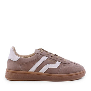 Sneakers Gant linia Cuzima bej din piele întoarsă 1740DP533042VBE