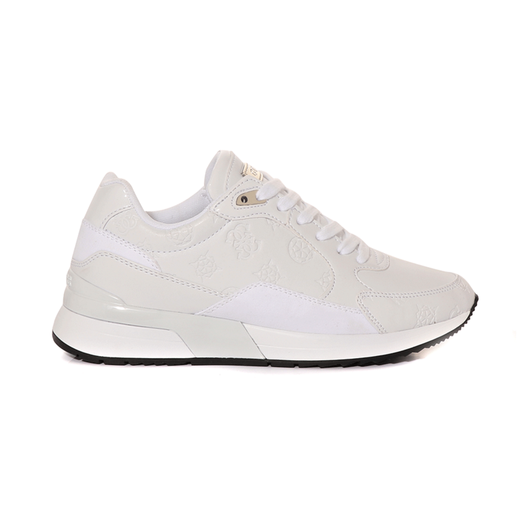 Pantofi sport femei Guess albi cu logo print 911DP5MX2A