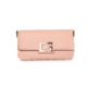 Poșetă satchel Guess roz cu logo frontal 911PLS80190RO