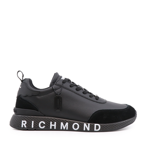 Pantofi bărbați JOHN RICHMOND negri din piele 2264BP15720N 