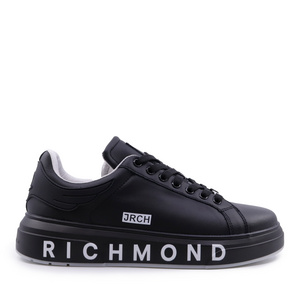 Pantofi bărbați JOHN RICHMOND negri din piele 2265BP18131N