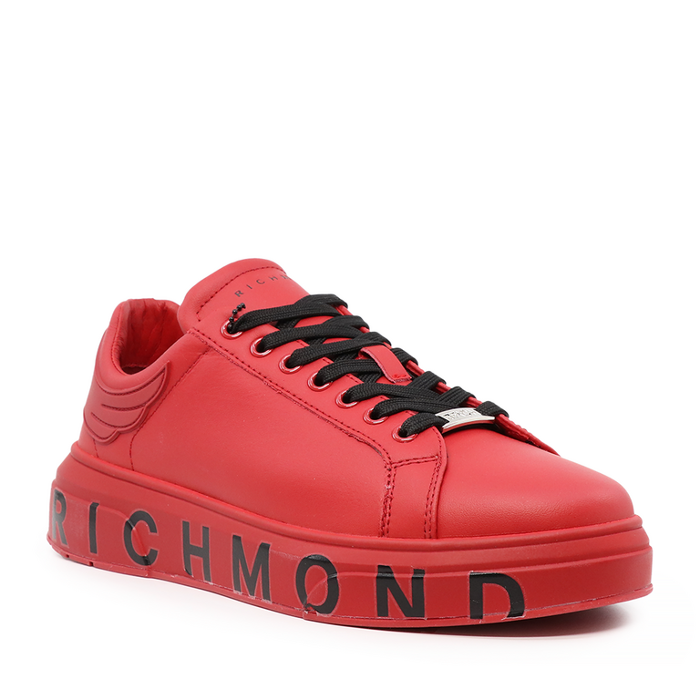 Pantofi bărbați JOHN RICHMOND roșii din piele 2264BP15701R