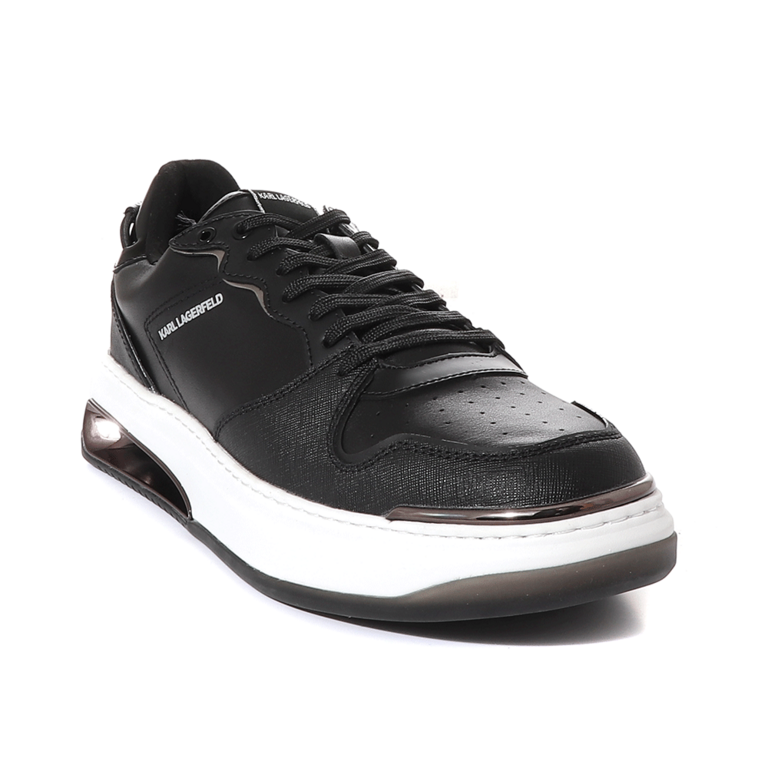 Pantofi bărbați KARL LAGERFELD negri din piele  2052BP52020N