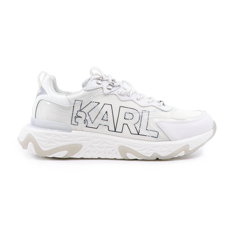 Sneakers bărbați Karl Lagerfeld albi 2053BP52425A