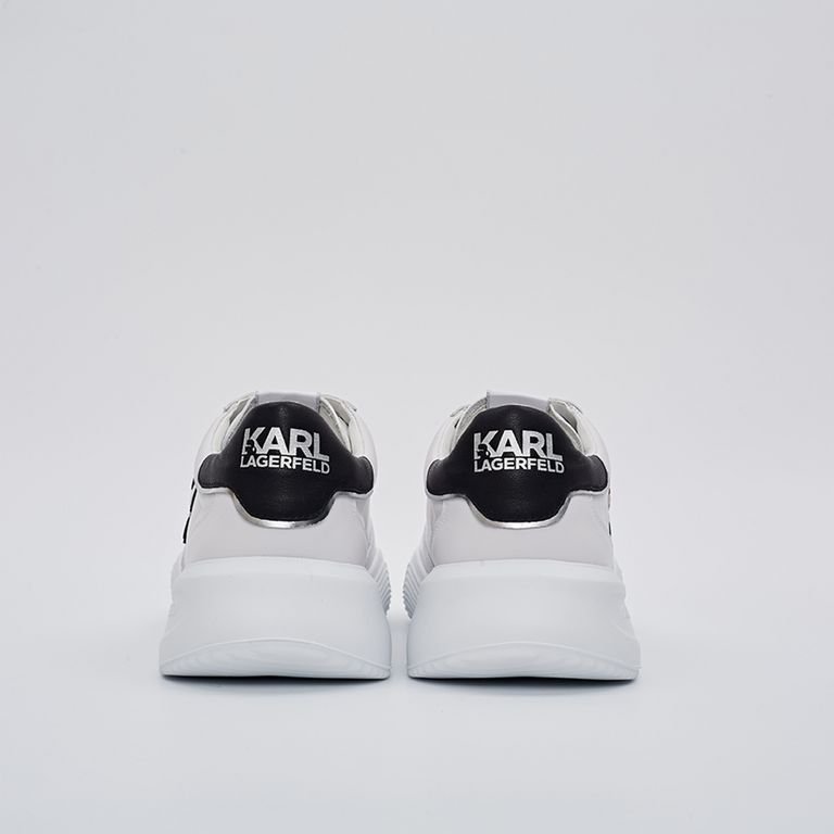 Sneakers bărbați Karl Lagerfeld albi din piele 2053BP52830A 