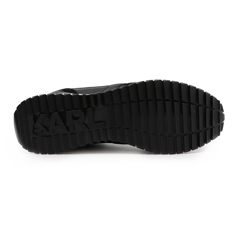 Sneakers bărbați Karl Lagerfeld negri din piele 2053BP52931N