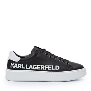 Sneakers bărbați Karl Lagerfeld negri din piele 2054BP52225N 