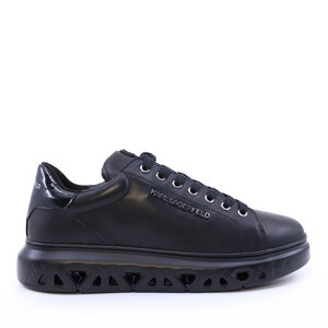 Sneakers bărbați Karl Lagerfeld Kapri Kite Lo Lace negri 2050bp54519n