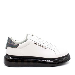 Sneakers bărbați Karl Lagerfeld Kapri Kushion Lo Lace albi 2050BP52625A