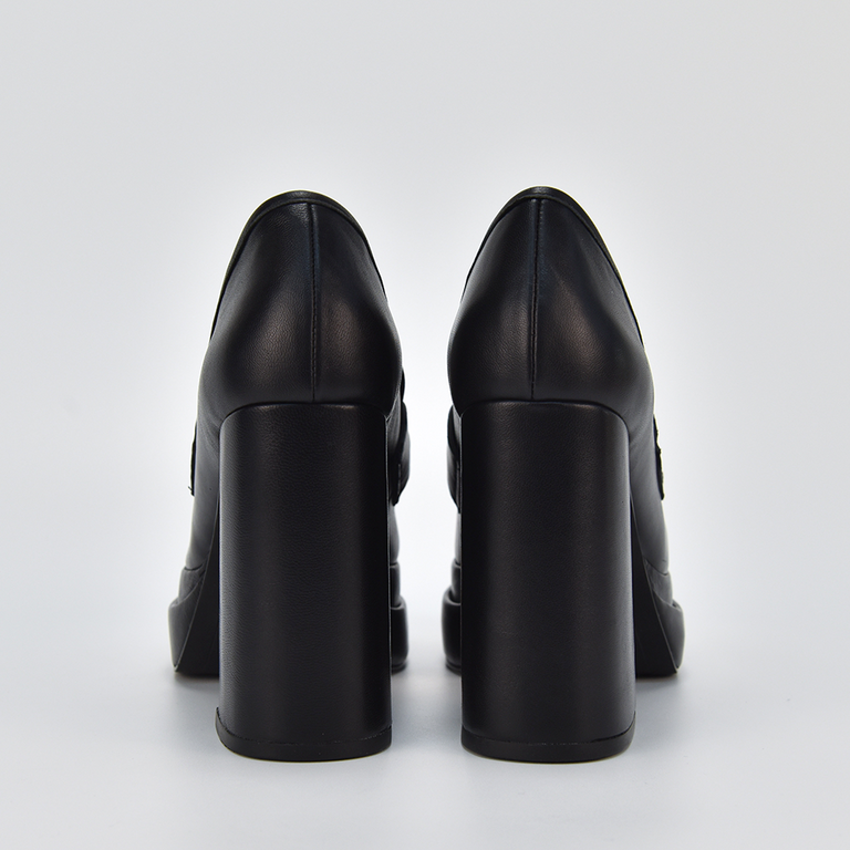 Pantofi femei Karl Lagerfeld negri cu platforma și toc înalt 2054DP30134N