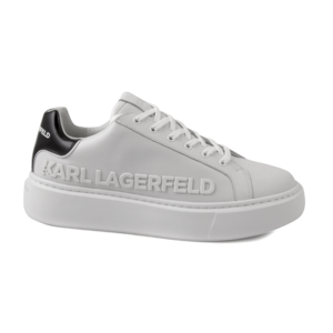 Pantofi sport femei Karl Lagerfeld albi din piele 2051dp62210a