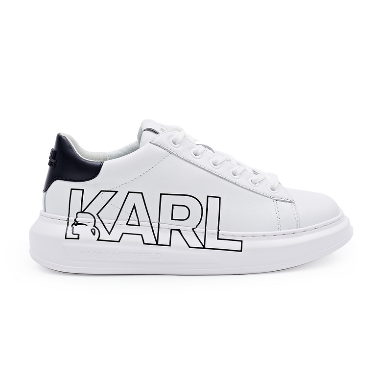 Sneakers femei Karl Lagerfeld albi din piele 2053DP62511A