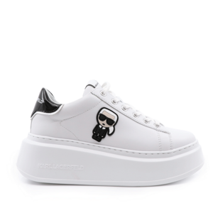 Sneakers femei Karl Lagerfeld albi din piele 2056dp63530a 