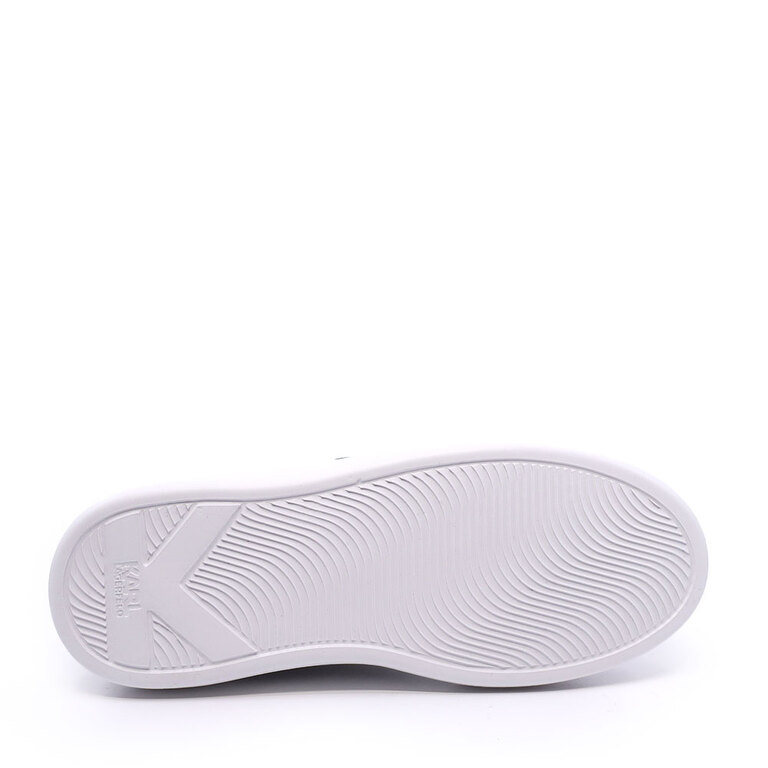 Sneakers femei Karl Lagerfeld Kapri Karl NFT albi din piele 2057DP62530A