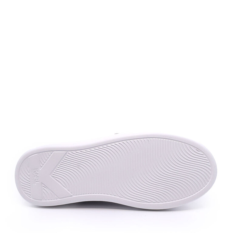 Sneakers femei Karl Lagerfeld Kapri Karl NFT albi din piele 2057DP62576A