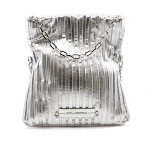 Poșetă femei Karl Lagerfeld argintie 2062POSS63085AG 