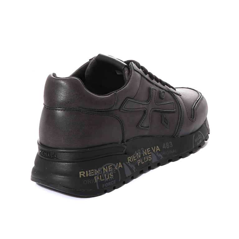 Pantofi sport bărbați Premiata Mick negri  din piele1692BP1453N